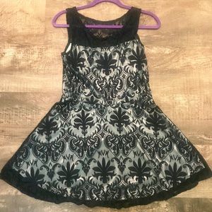 Navy Lace Dress